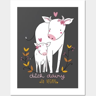 ditch dairy Posters and Art